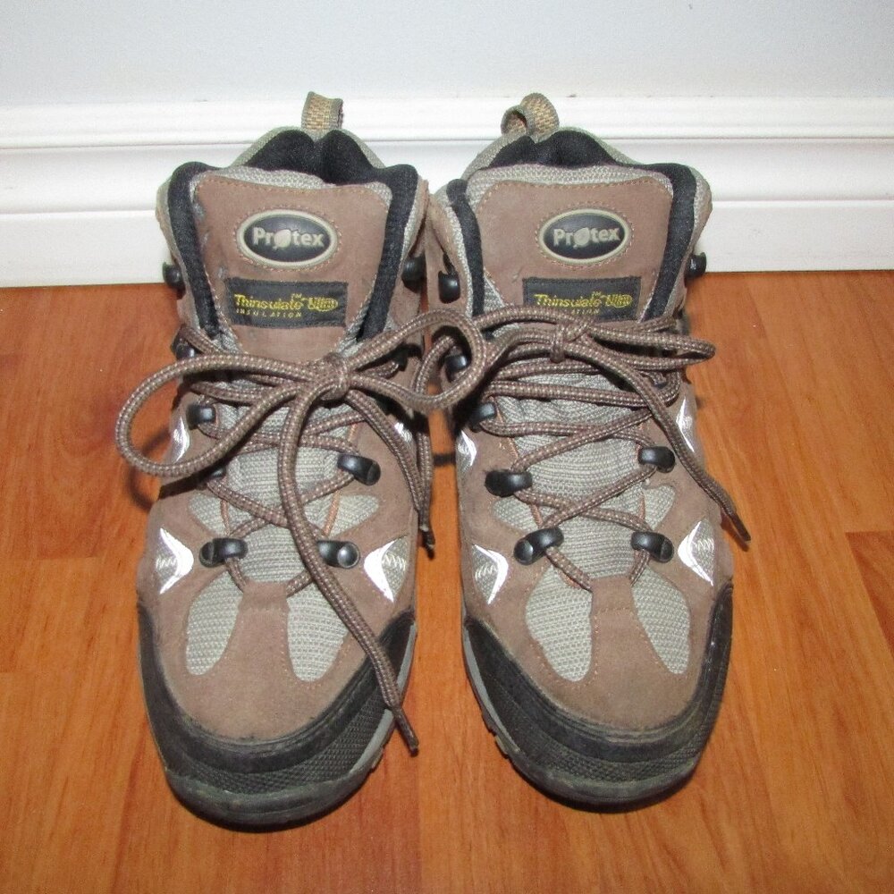 Protex Leather Waterproof Hiking Boots / Shoes - Sz 7